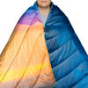 Original Puffy Blanket - Misty Peaks Mountainscape