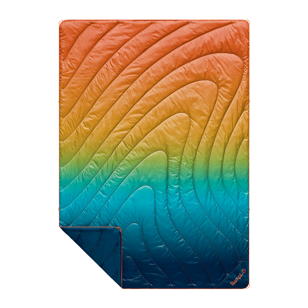 Rumpl Original Puffy Blanket - Baja Fade Original Puffy Blanket - Baja Fade| Rumpl Blankets For Everywhere Printed Original