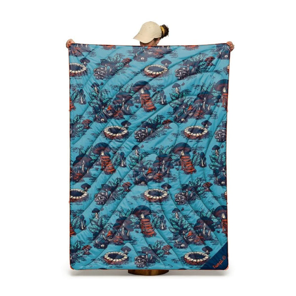 Rumpl Original Puffy Blanket - Magic Mushrooms Original Puffy Blanket - Magic Mushrooms | Rumpl Blankets For Everywhere Printed Original