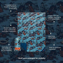 Rumpl Original Puffy Blanket - Magic Mushrooms Original Puffy Blanket - Magic Mushrooms | Rumpl Blankets For Everywhere Printed Original