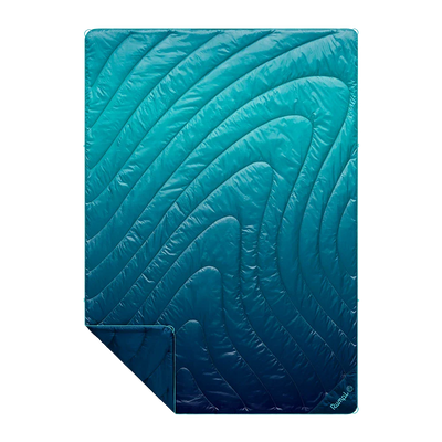 Rumpl Original Puffy Blanket - Ocean Fade Original Puffy Blanket - Ocean Fade| Rumpl Blankets For Everywhere Printed Original