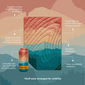 Rumpl Original Puffy Blanket - Rocky Mountain Sunset Fade Original Puffy Blanket - Rocky Mountain Sunset Fade | Rumpl Blankets Printed Original
