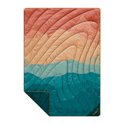 Rumpl Original Puffy Blanket - Rocky Mountain Sunset Fade Original Puffy Blanket - Rocky Mountain Sunset Fade | Rumpl Blankets Printed Original