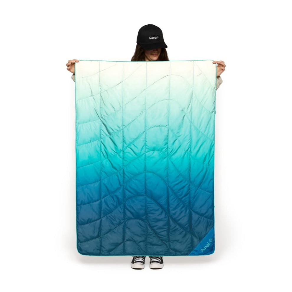 Rumpl Travel Puffy Blanket - Deepfoam Fade Travel Puffy Blanket - Deepfoam Fade | Rumpl Blankets for Everywhere Printed Travel