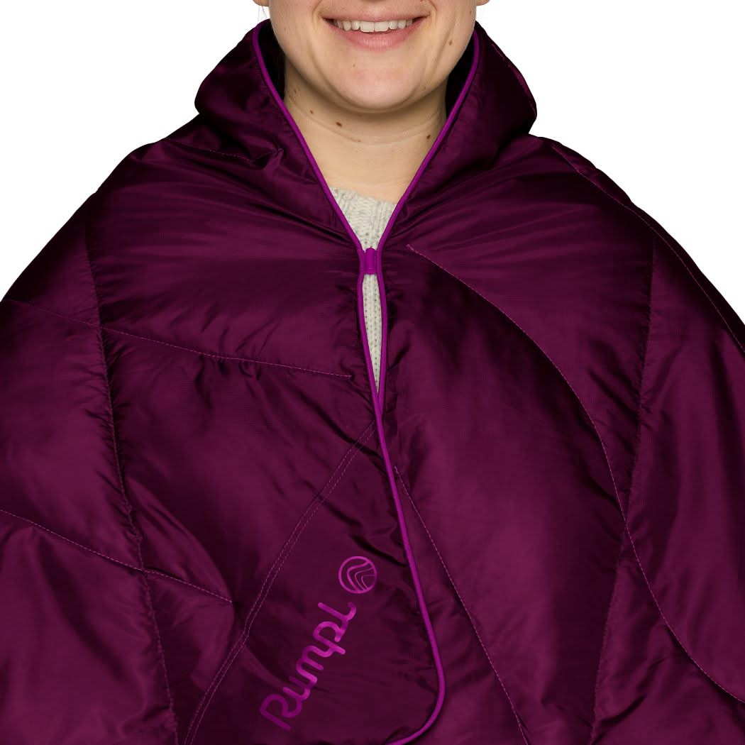 Rumpl Travel Puffy Blanket - Plum Travel Puffy Blanket - Plum | Rumpl Blankets For Everywhere Printed Travel