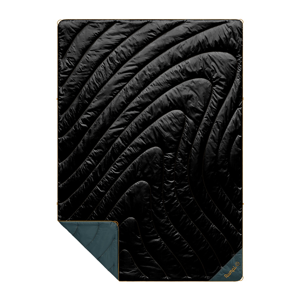 Rumpl Original Puffy Blanket - Black Original Puffy Blanket - Black| Rumpl Blankets For Everywhere Solid Original