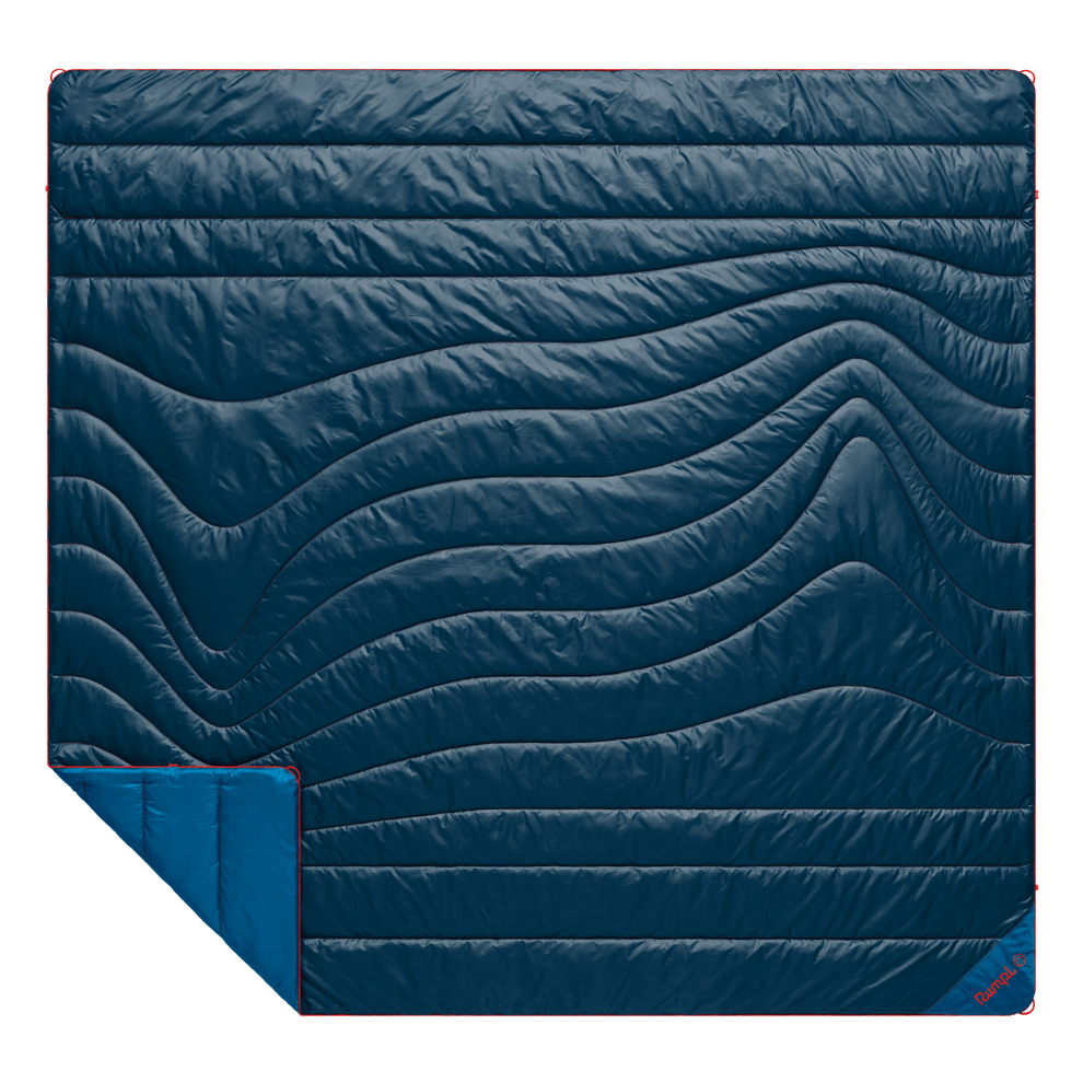 Rumpl Original Puffy 2 Person Blanket - Deepwater Original Puffy 2 Person Blanket - Deepwater | Rumpl Blankets Solid Original