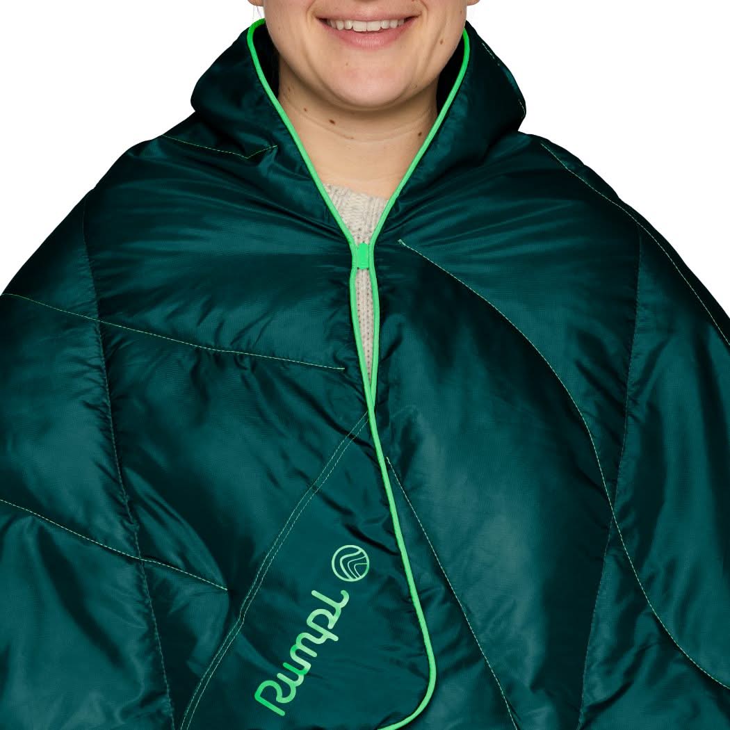 Rumpl Travel Puffy Blanket - Sea Moss Travel Puffy Blanket - Sea Moss | Rumpl Blankets for Everywhere Solid Travel