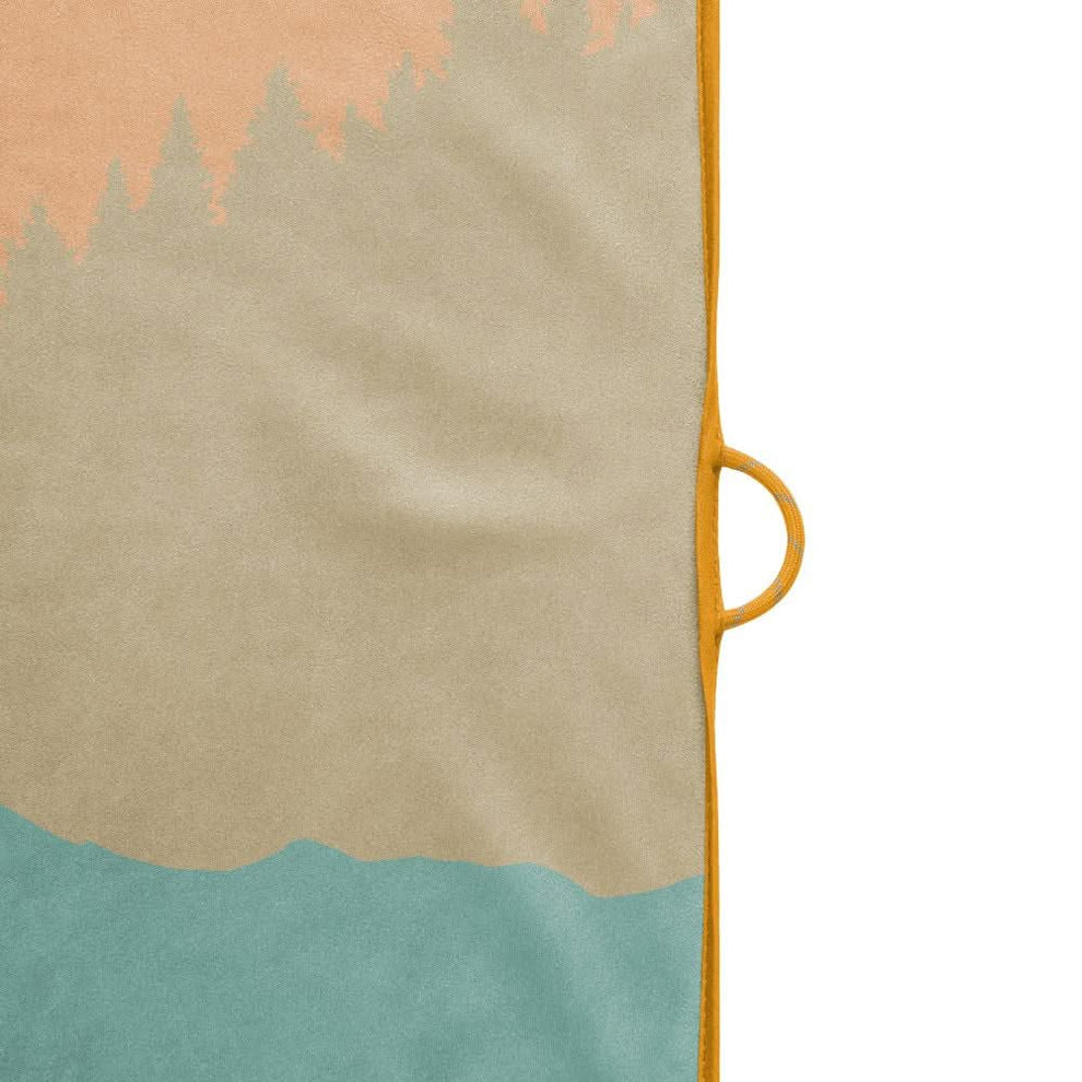 Rumpl Tech Towel - Rocky Mountain Sunset Fade Tech Towel - Rocky Mountain Sunset Fade | Rumpl Blankets for Everywhere Tech Towel